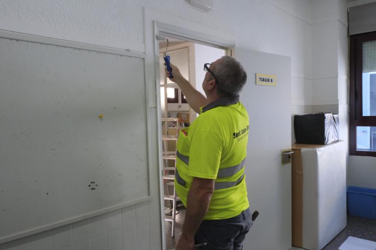 Més d'una quarantena d'actuacions de millora a les escoles de la ciutat durant l'estiu