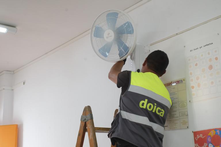 Més d'una quarantena d'actuacions de millora a les escoles de la ciutat durant l'estiu