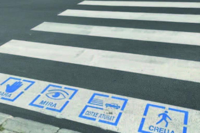 Passos vianants accessibles TEA autisme