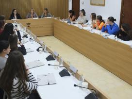 Imatge de l'acte de constitució del Consell d'Adolescents del curs 2024-2025