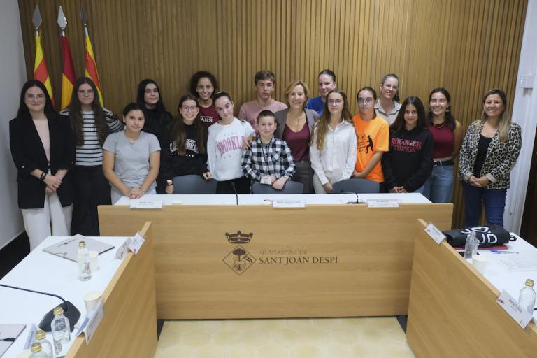 Integrants del Consell d'Adolescents del curs 2024-2025