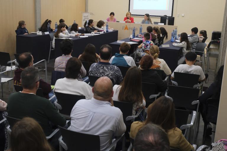 Imatge de l'acte de constitució del Consell d'Infants del curs 2024-2025