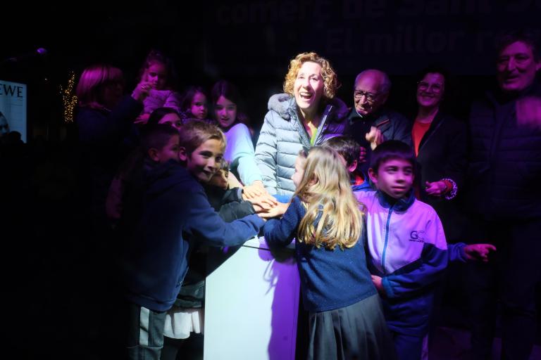 Festa d'encesa dels llums de Nadal a les Planes