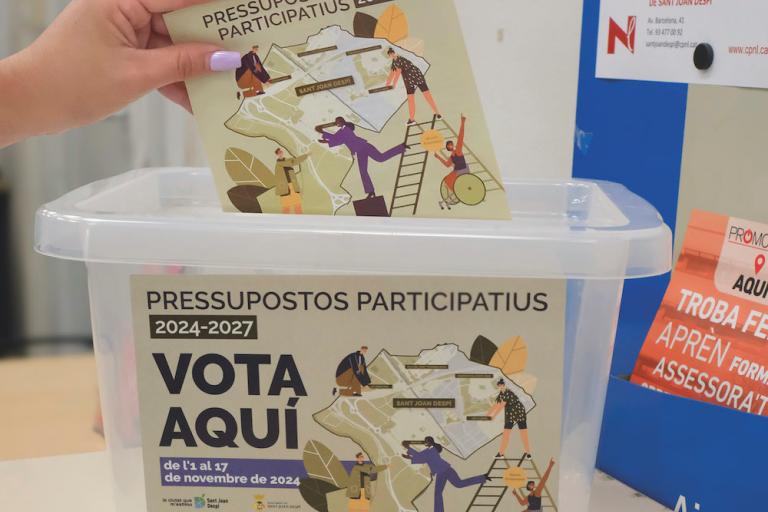 Votació pressupostos participatius 2024