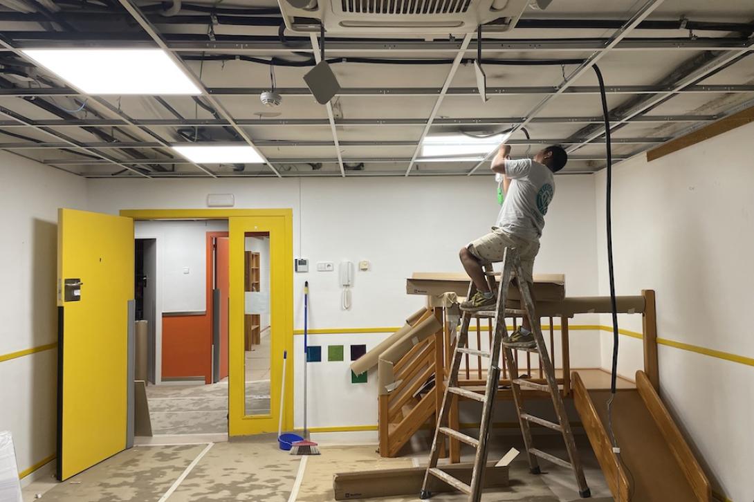 Més d'una quarantena d'actuacions de millora a les escoles de la ciutat durant l'estiu