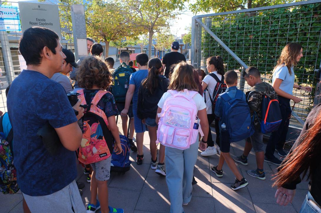 Uns 5.000 alumnes comencen el curs escolar 2024-2025 a Sant Joan Despí