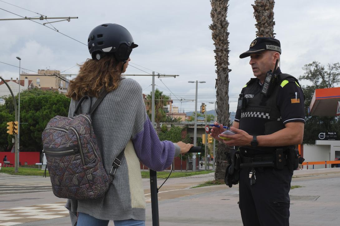 La Policia Local imposa 61 sancions per infraccions de patinets i altres vehicles de mobilitat personal