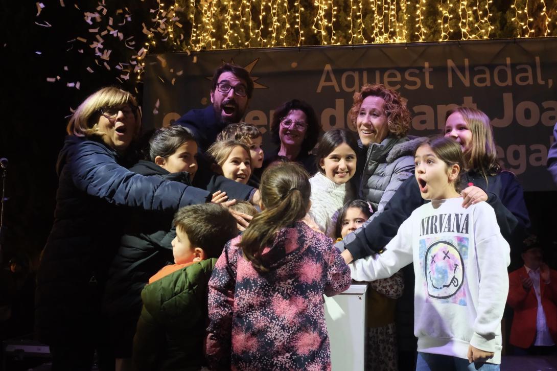 Festa d'encesa dels llums de Nadal al Centre